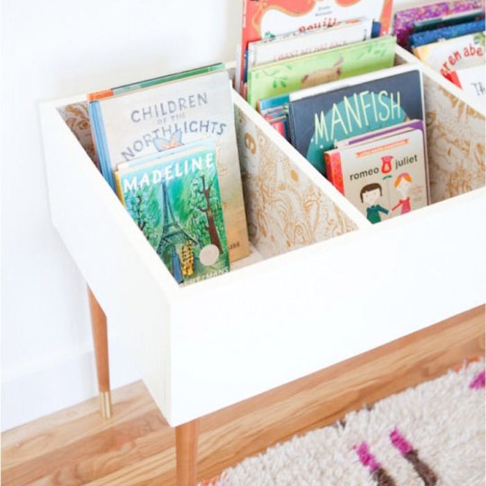 9 Clever and Chic Ways to Store Kids Books