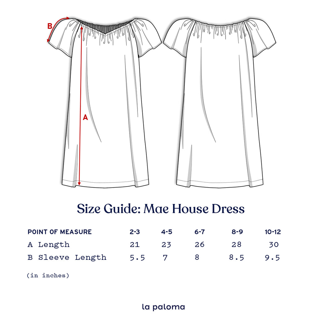 Mae Cotton Gauze House Dress in Sienna